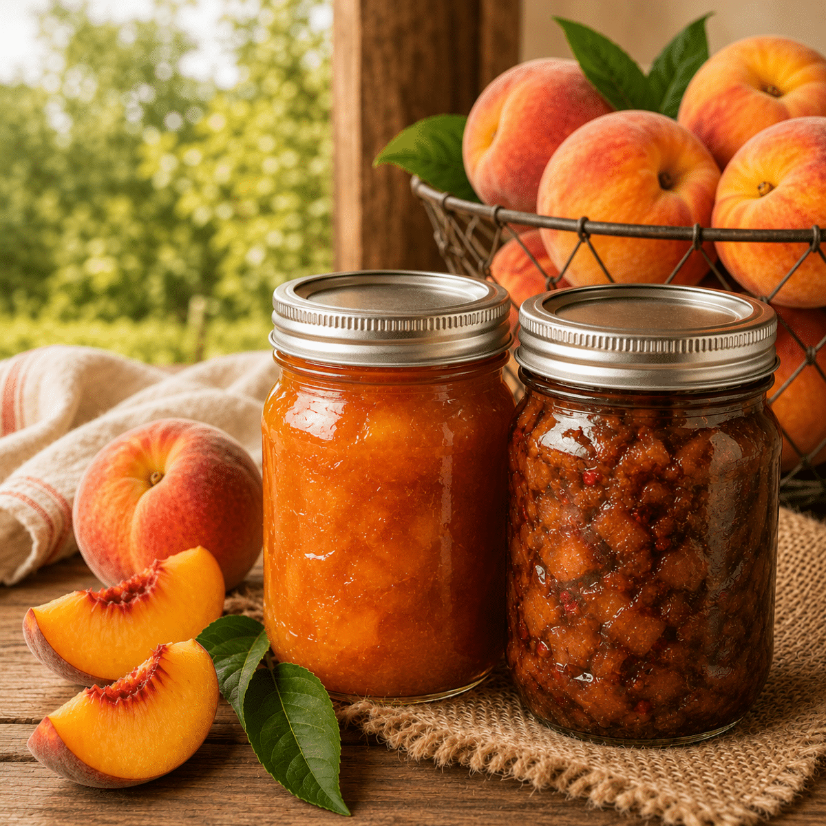 Low Sugar Peach Preserves & Peach Chutney Workshop – August 9, 2026